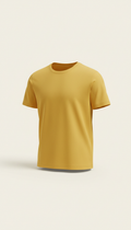 T-shirt cotone logo centrale