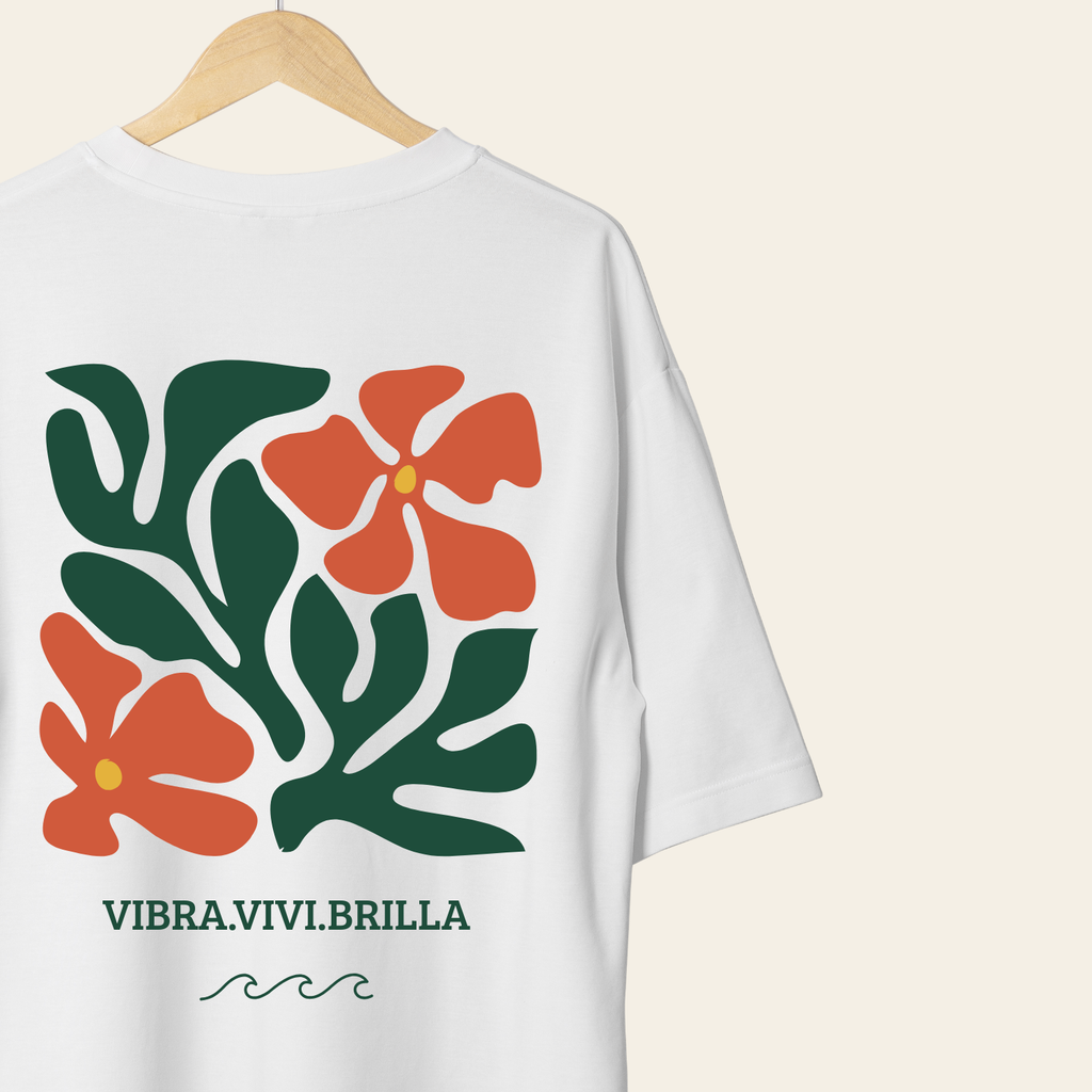 T-shirt Abstract Flower